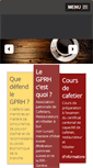 Mobile Screenshot of gprh.ch
